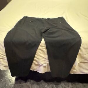 Classic Black Dress Pants haggar 40x32 grad wedding formal